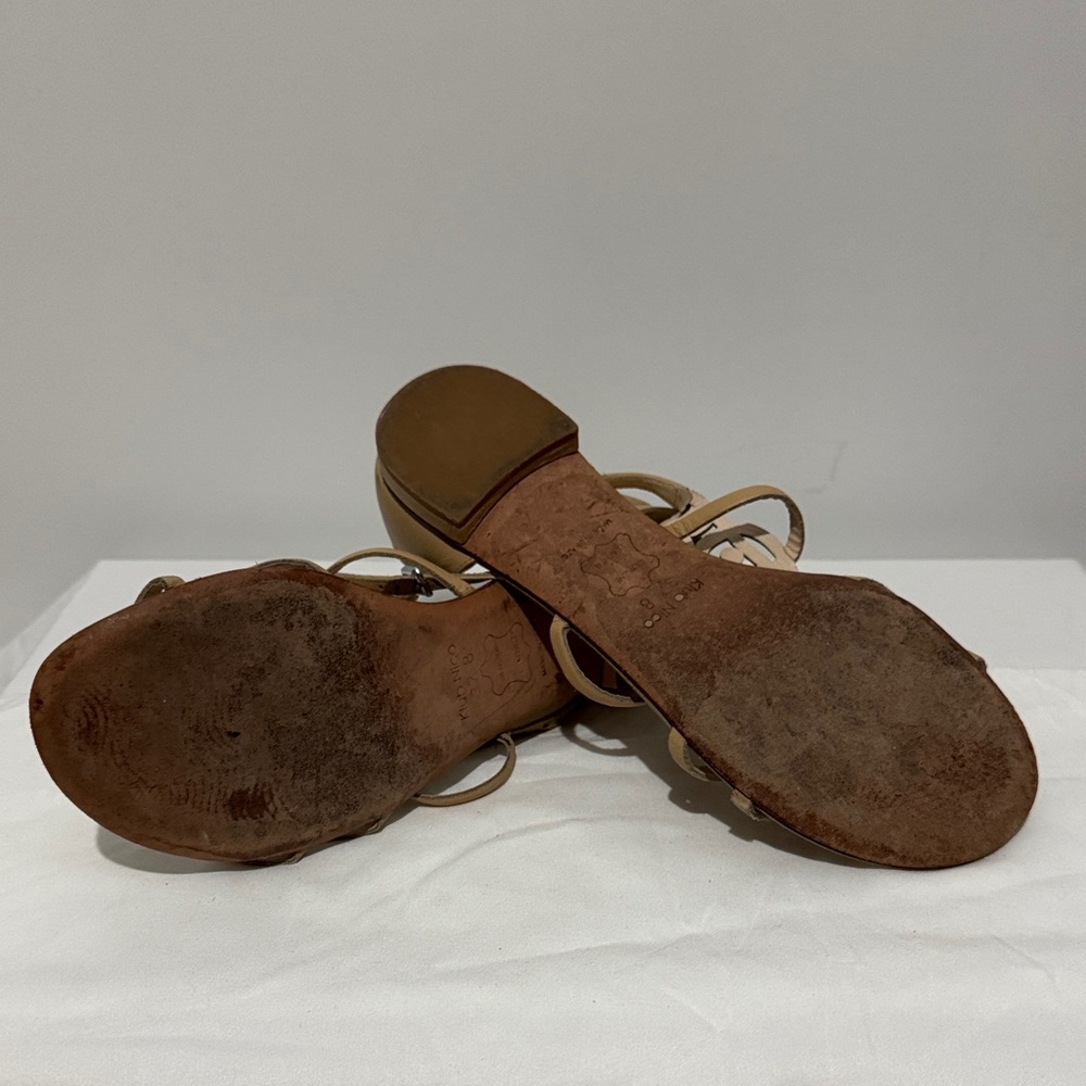 Elegant Tan Sandals - Picture 6 of 9
